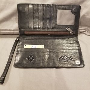 Patricia Nash - leather wristlet wallet